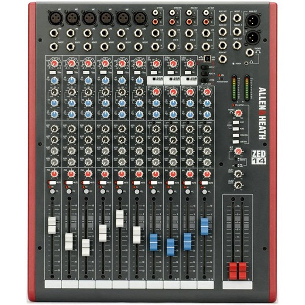 Allen & Heath ZED-14 Multipurpose USB Mixer