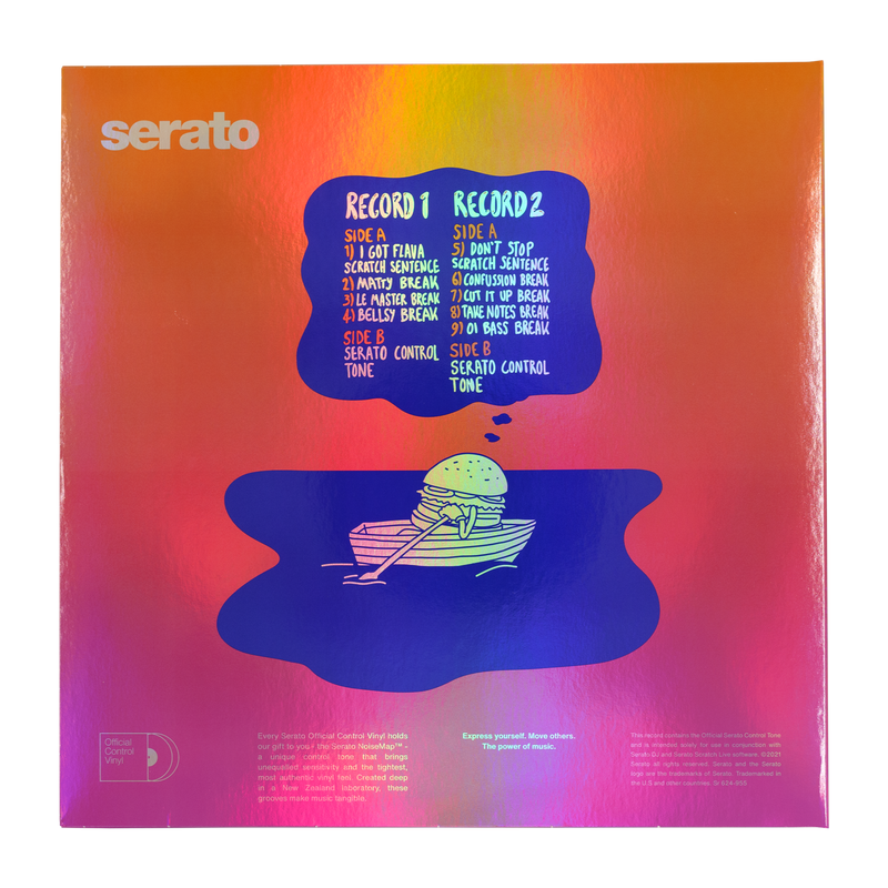 Serato DJ CRAZE No Request Breaks 12" Control Vinyl (Pair)