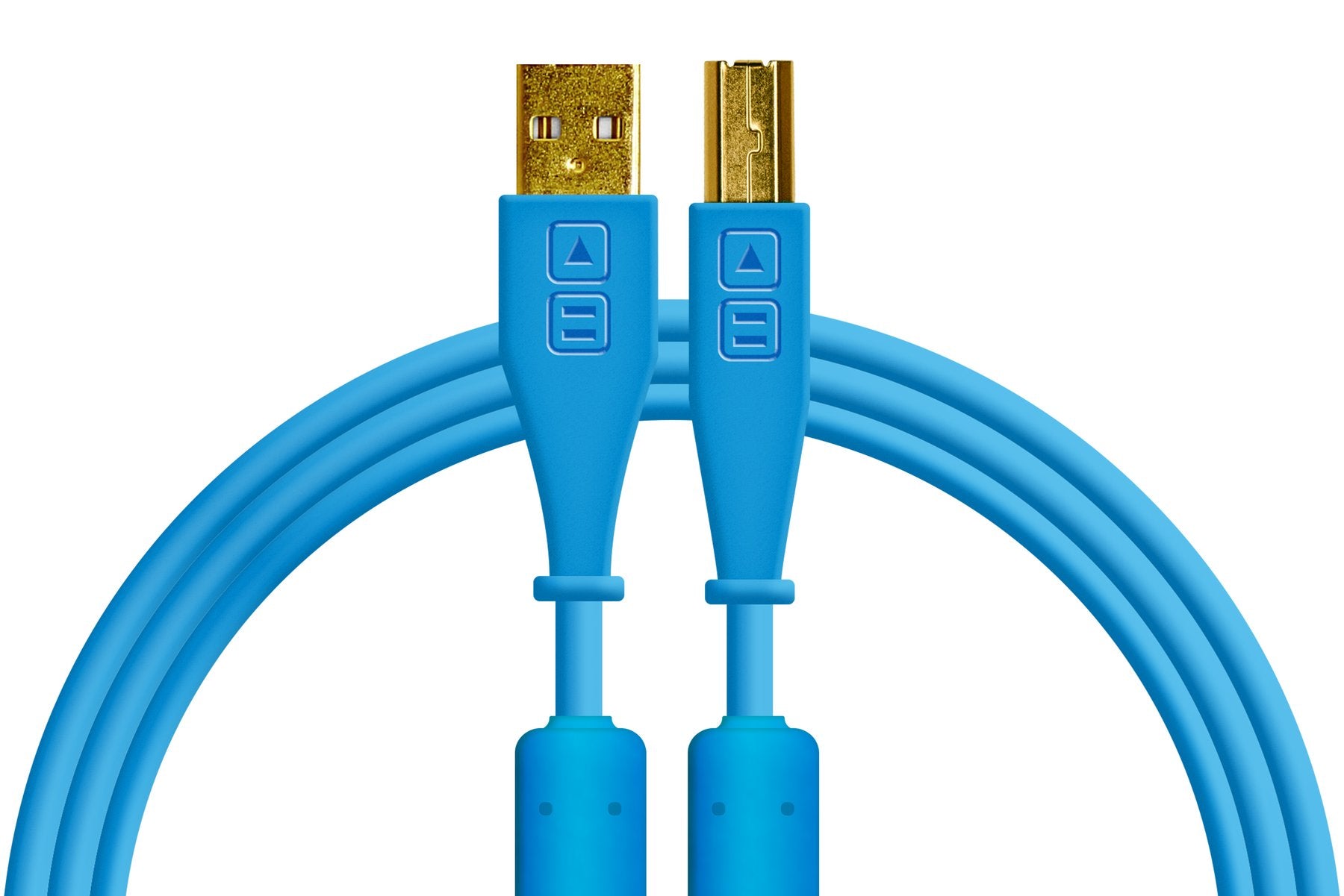 Chroma Cables Audio Optimized USB-A to B Straight Cable (Various Colours)
