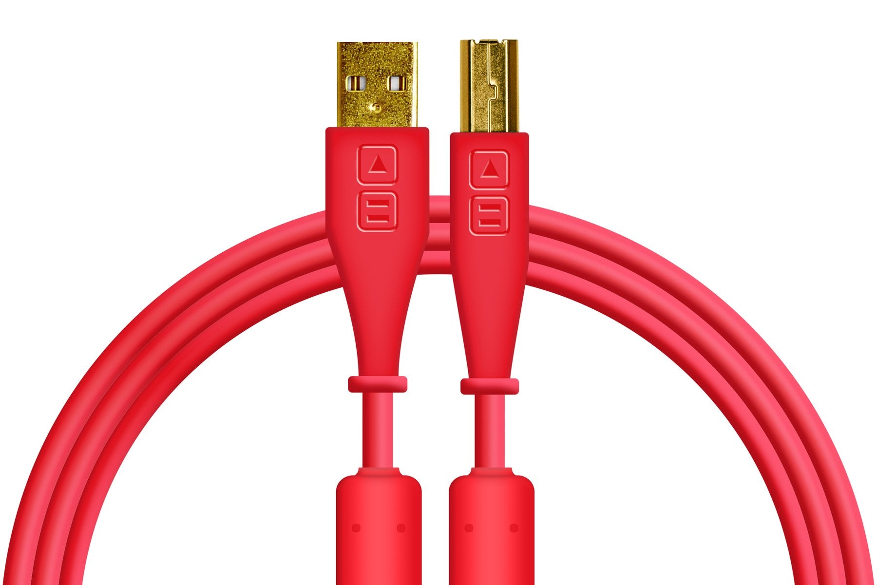 Chroma Cables Audio Optimized USB-A to B Straight Cable (Various Colours)