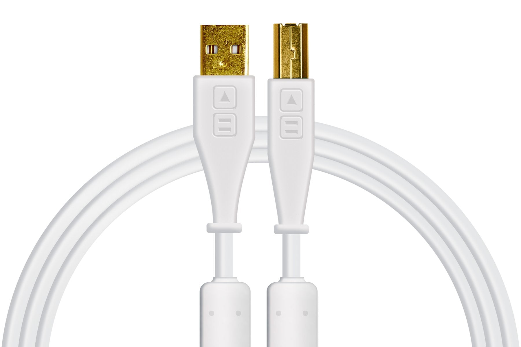Chroma Cables Audio Optimized USB-A to B Straight Cable (Various Colours)