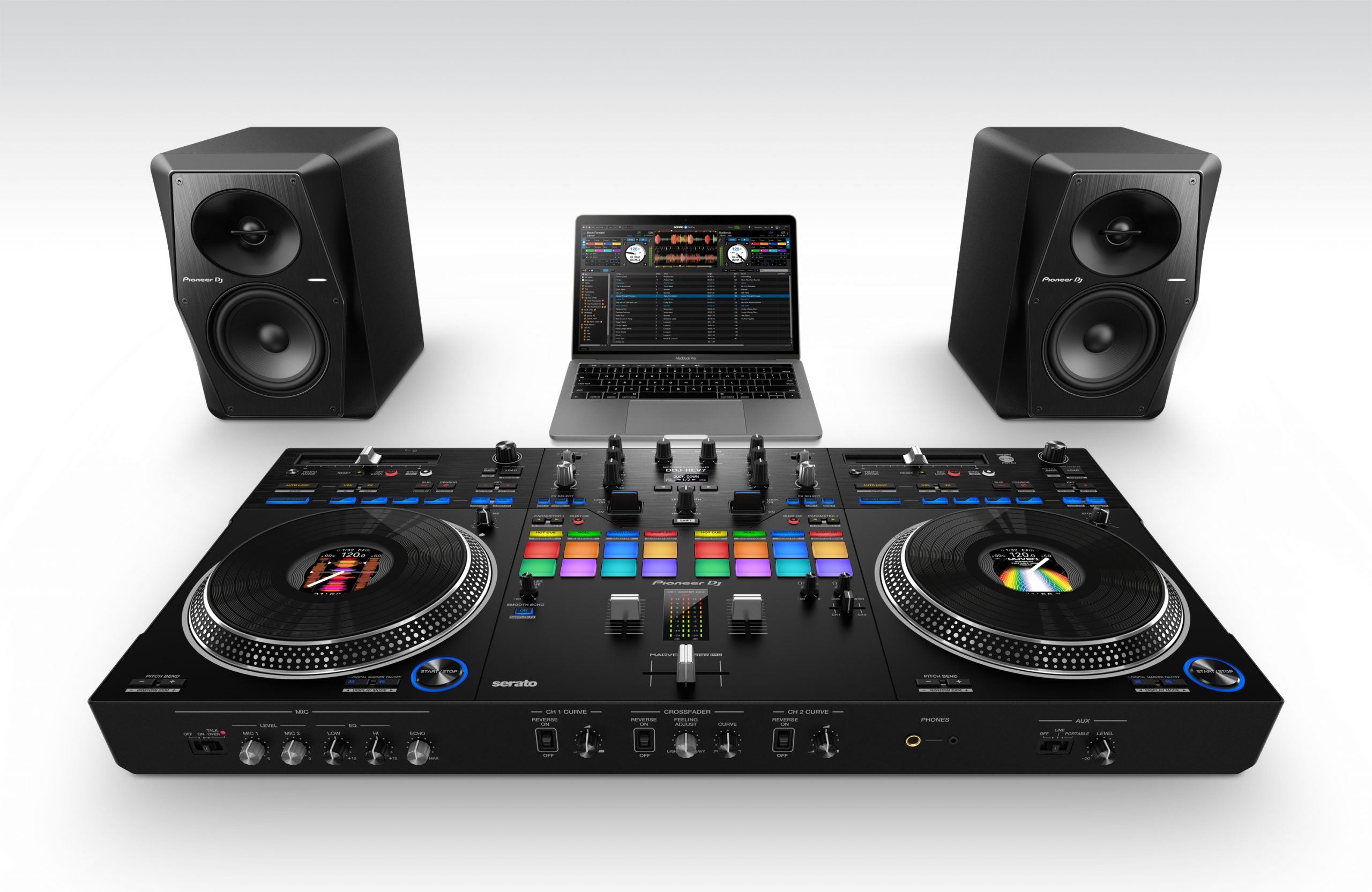 Pioneer DDJ-REV7 Battle-Style 2-Channel Professional Controller for Serato DJ Pro LOW STOCK