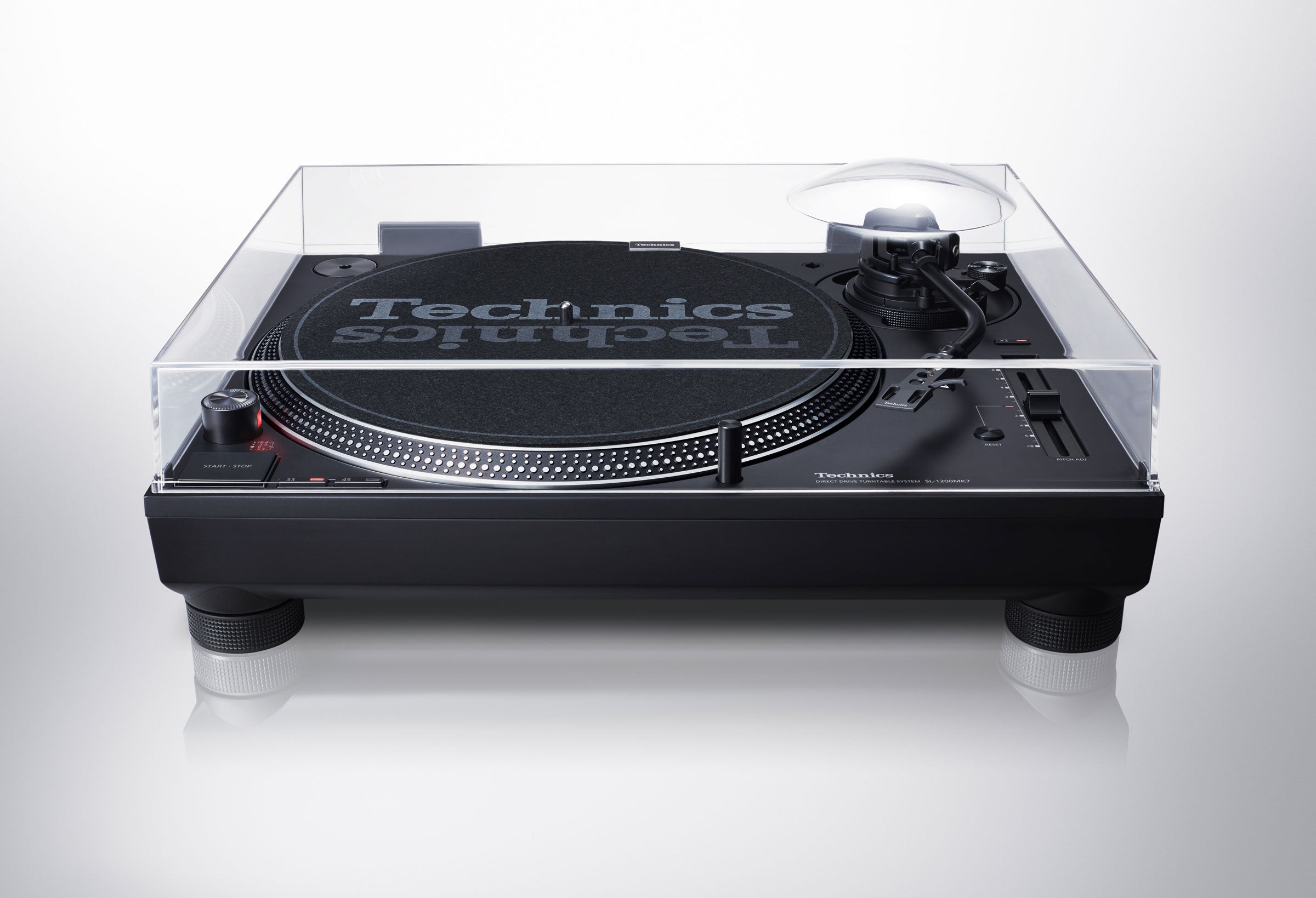 Technics SL-1210MK7 Direct Drive DJ Turntable (PAIR) w/ Ortofon Concorde MIX Cartridges Package PRE-ORDER