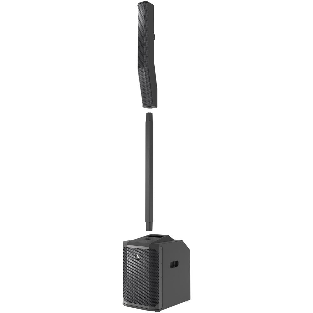 Electro-Voice EVOLVE 50M Portable Powered Column Speaker System w/ 12" Sub (Black)