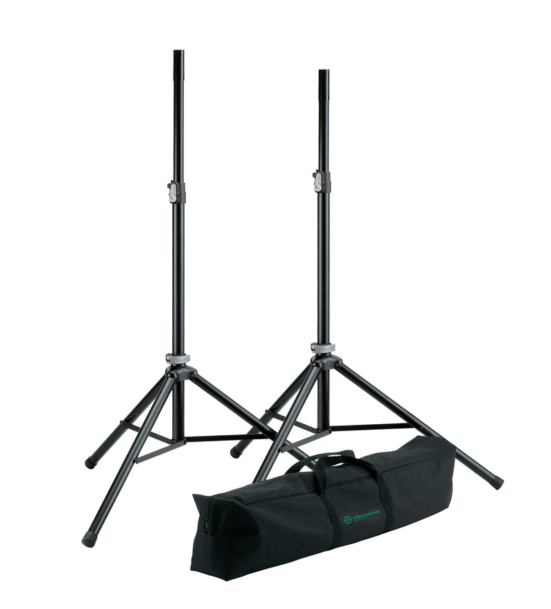 QSC CP12 | 2KW Powered 12" Speakers & Stands Package System