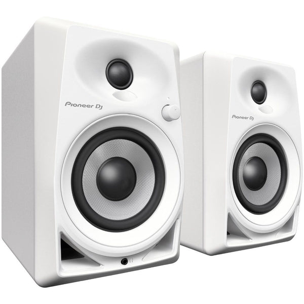 Pioneer DM-40W 4-inch Compact Active Monitor Speaker (Pair) White