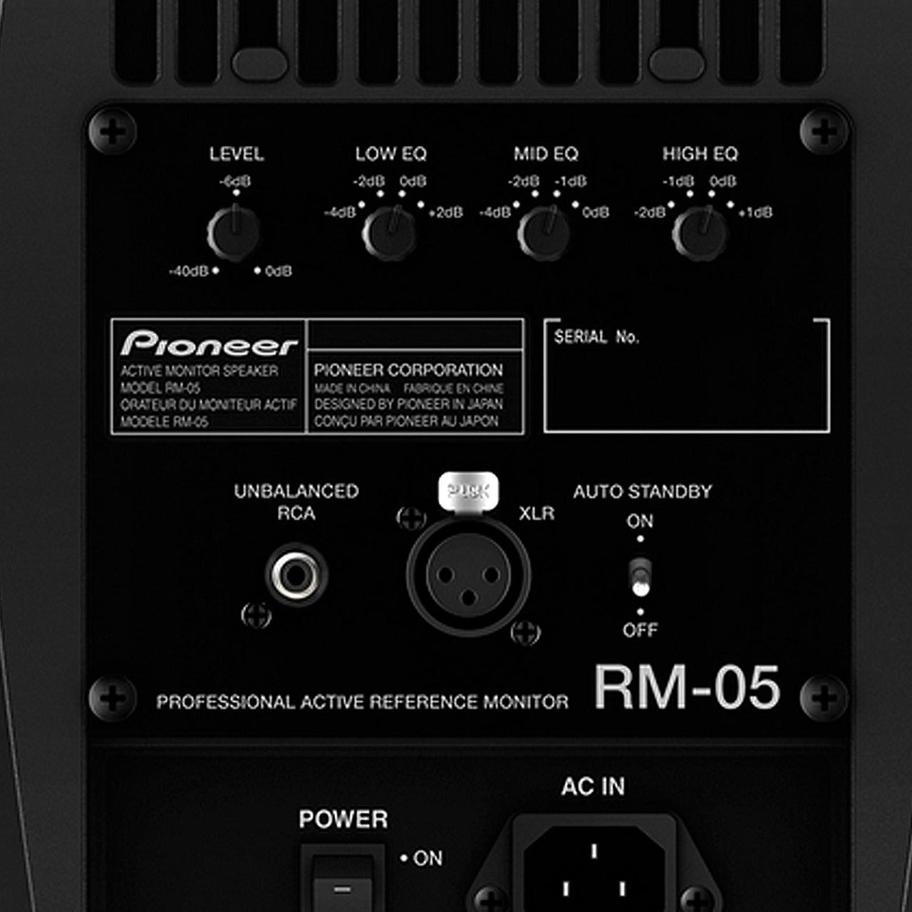 Pioneer RM-05 5" Active Reference Studio Monitor with HD Coaxial Drivers (Pair) STORE DEMO