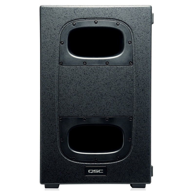 QSC K10.2 + KS212C | 7.6KW Powered 10" Speakers with Powered Dual 12" Sub & Stands Package System 3