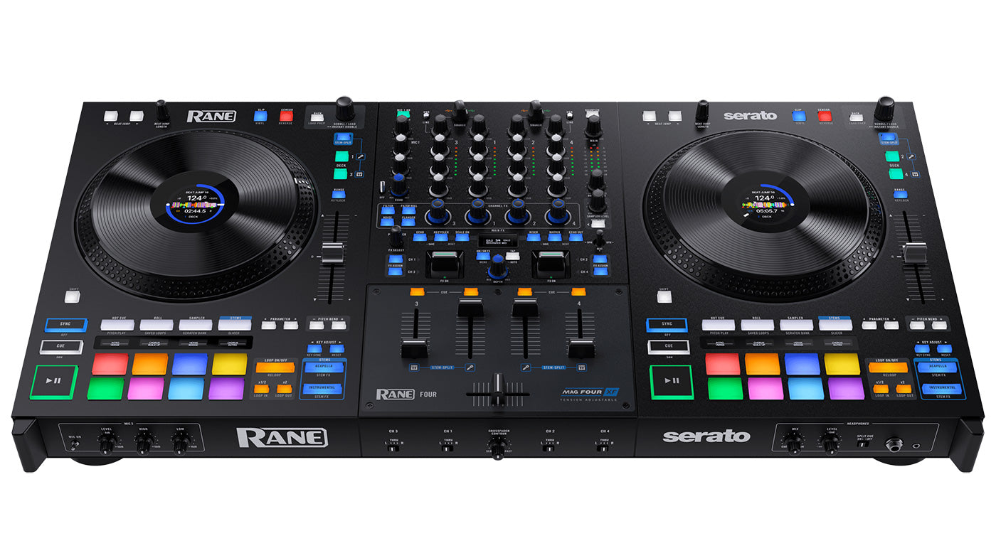 Rane FOUR Advanced 4-Channel Stems DJ Controller for Serato DJ Pro (Optional UDG Shell Case) PRE-ORDER