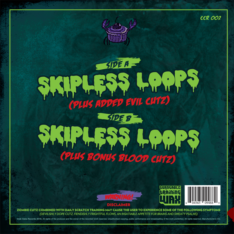 KILLER PORTABLE ZOMBIE CUTZ 7 Inch Battle Record