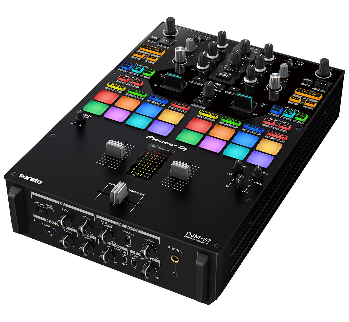 Pioneer DJM-S7 2-Channel Performance Mixer for Serato DJ Pro & Rekordbox