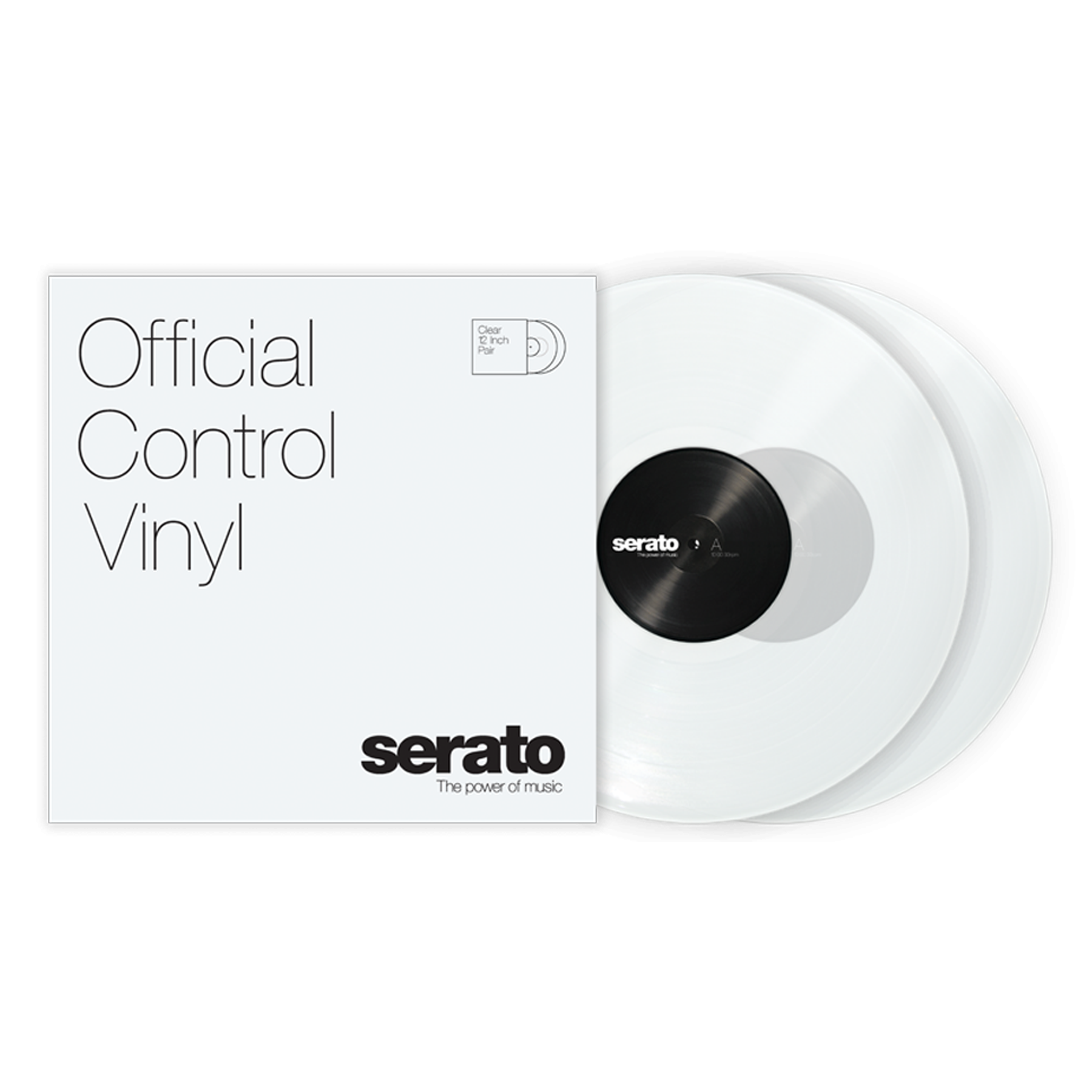 Serato Performance Series 12" Control Vinyl Clear (Pair)