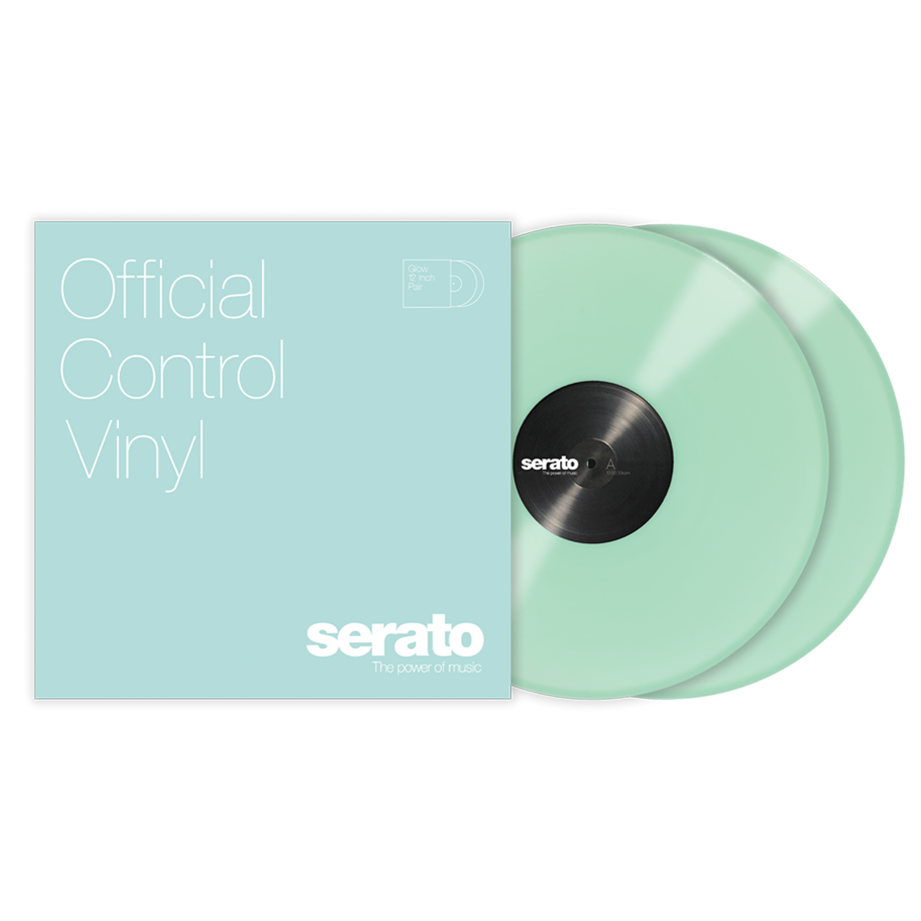 Serato Performance Series 12" Control Vinyl Glow in the Dark (Pair)