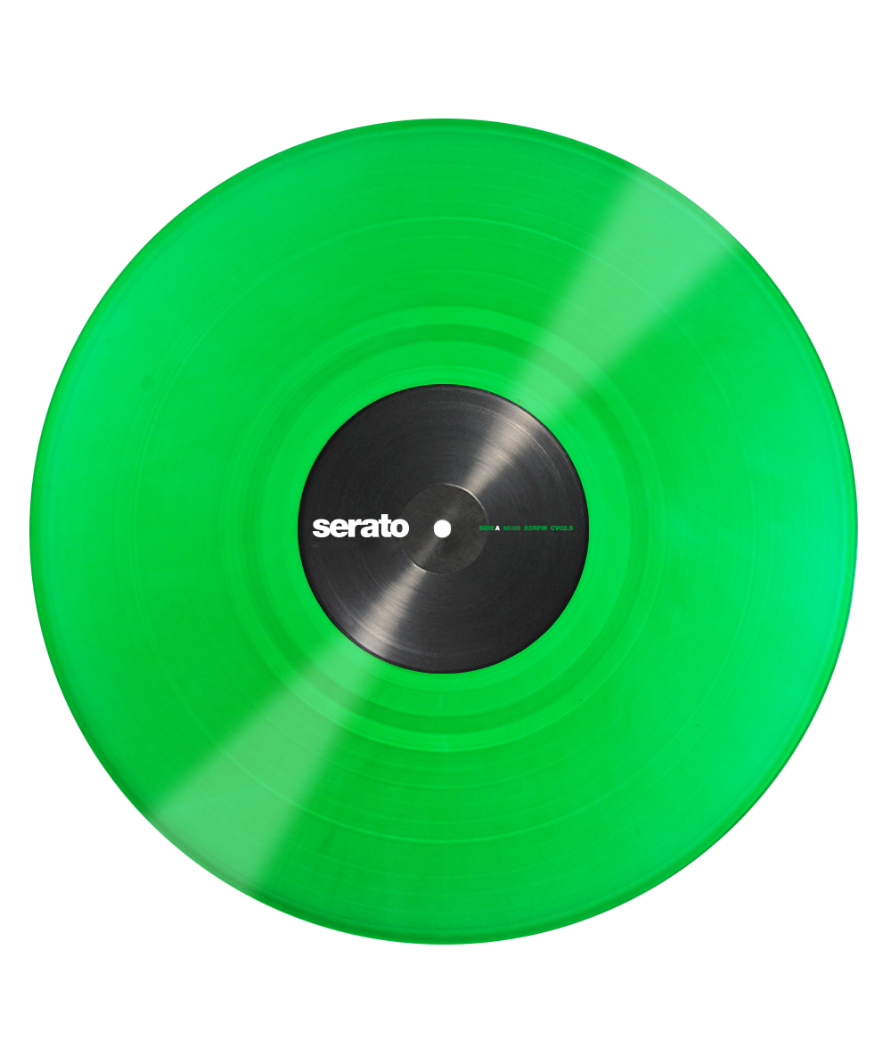 Serato Performance Series 12" Control Vinyl Green (Pair)