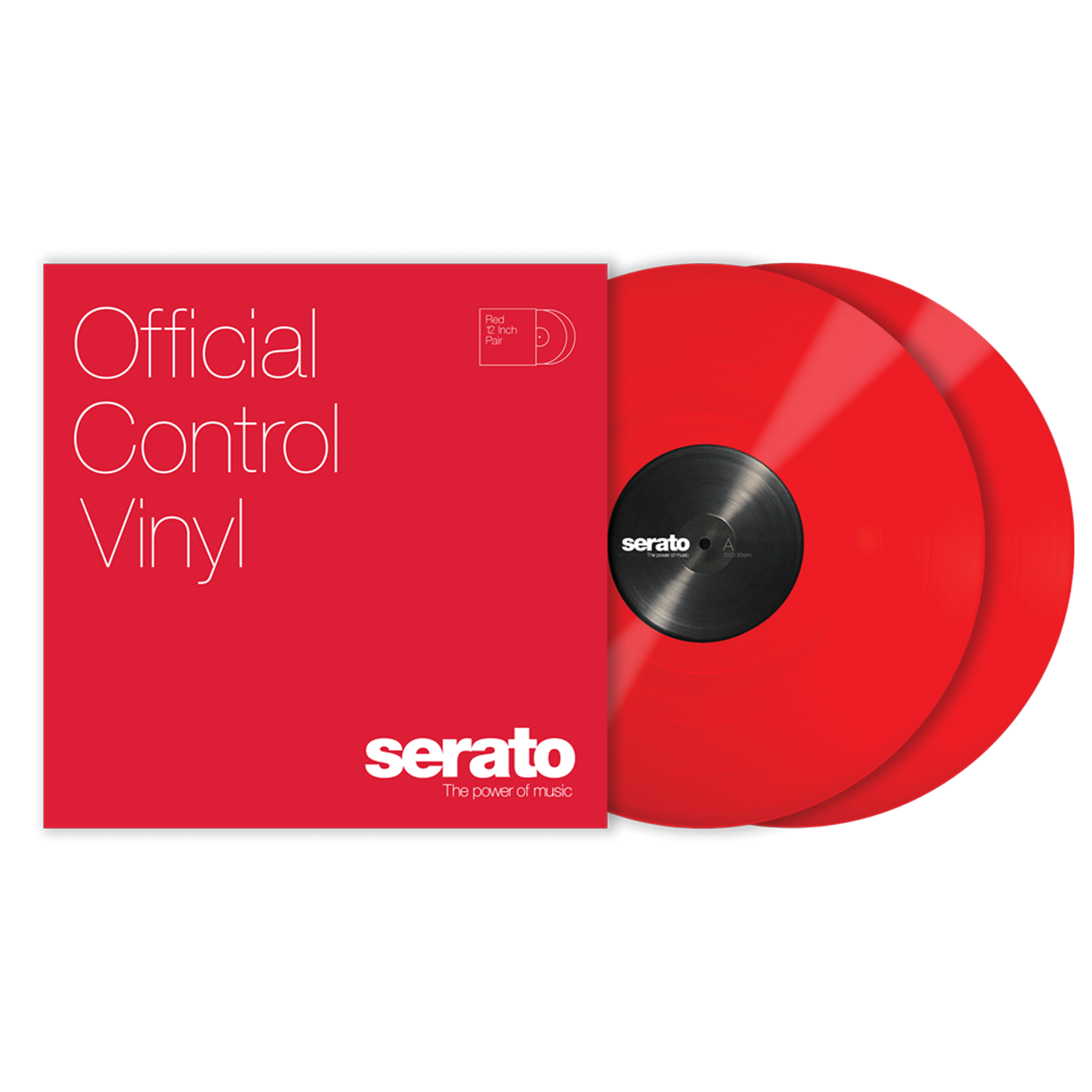 Serato Performance Series 12" Control Vinyl Red (Pair)