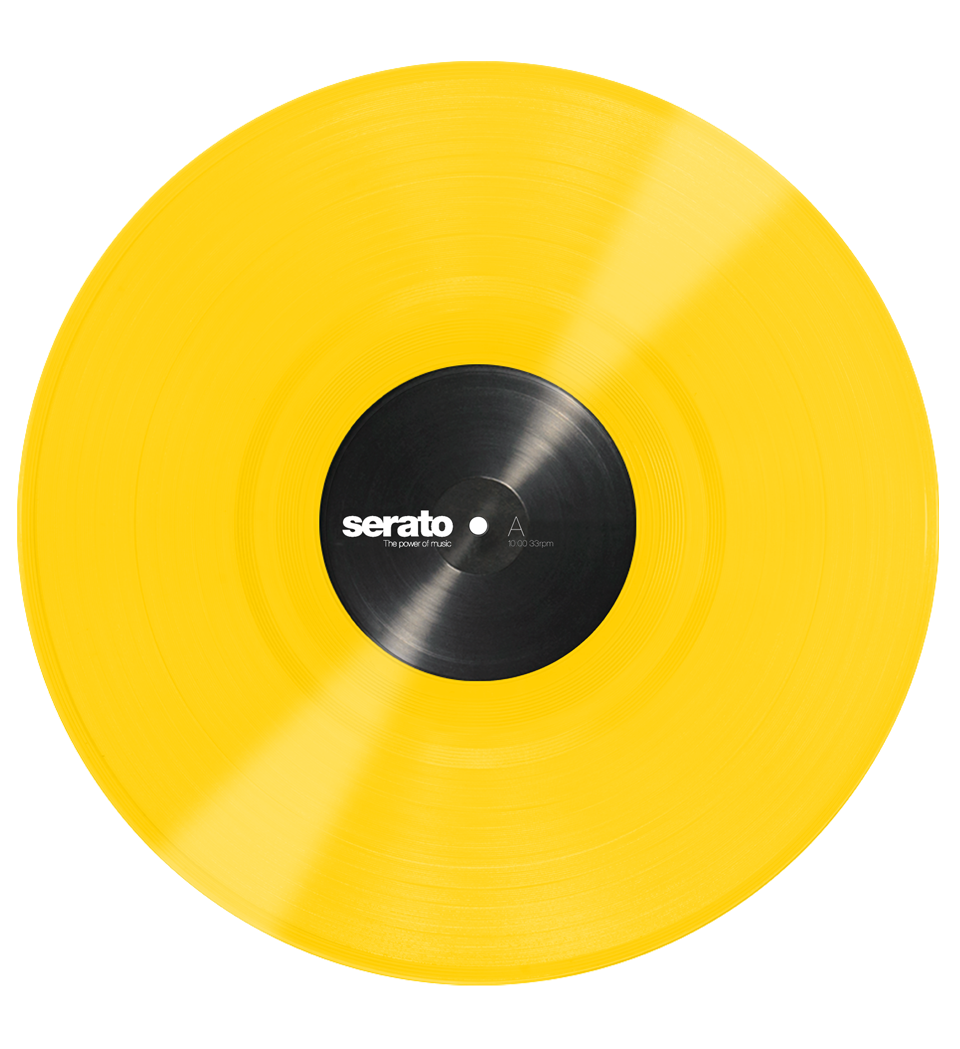 Serato Performance Series 12" Control Vinyl Yellow (Pair)