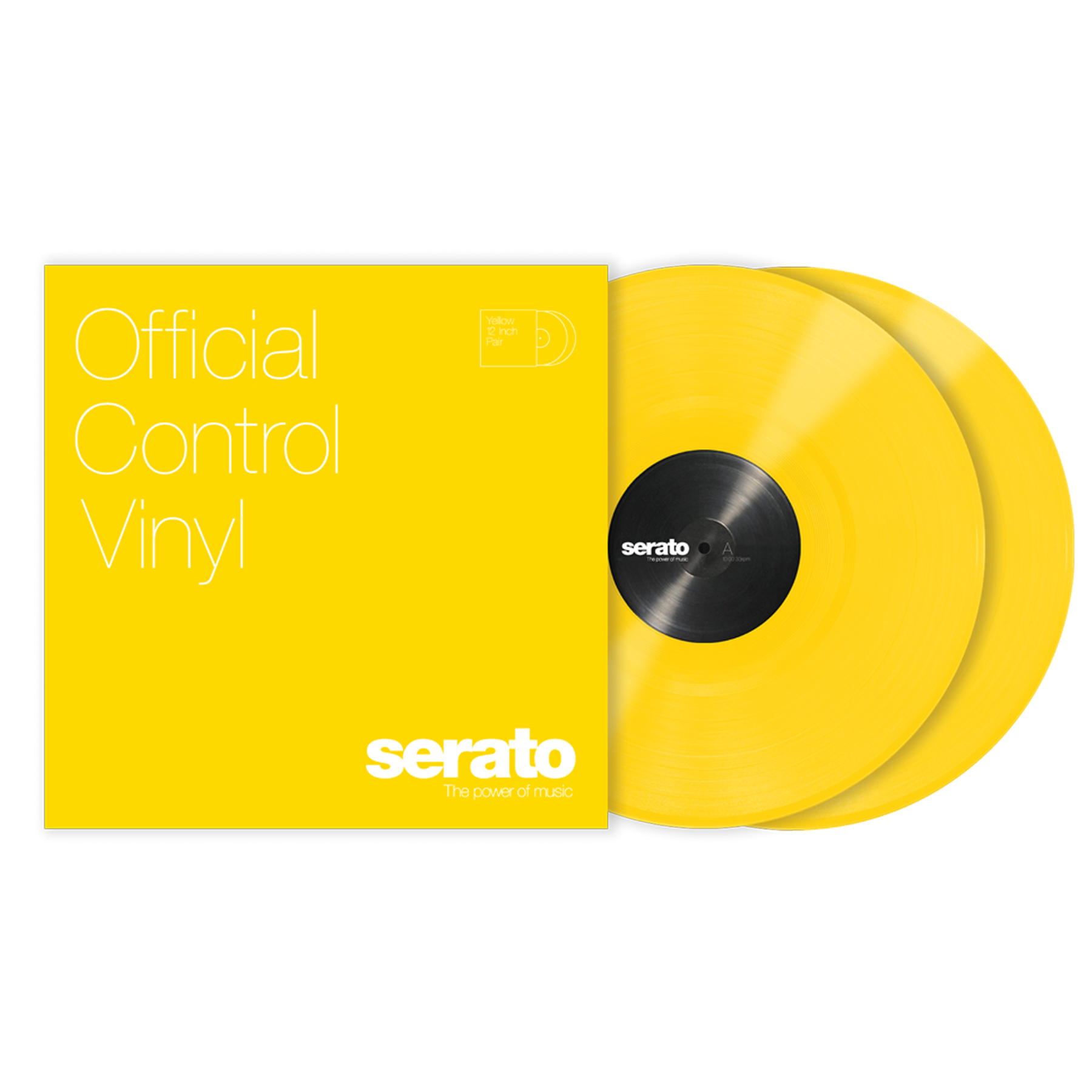 Serato Performance Series 12" Control Vinyl Yellow (Pair)