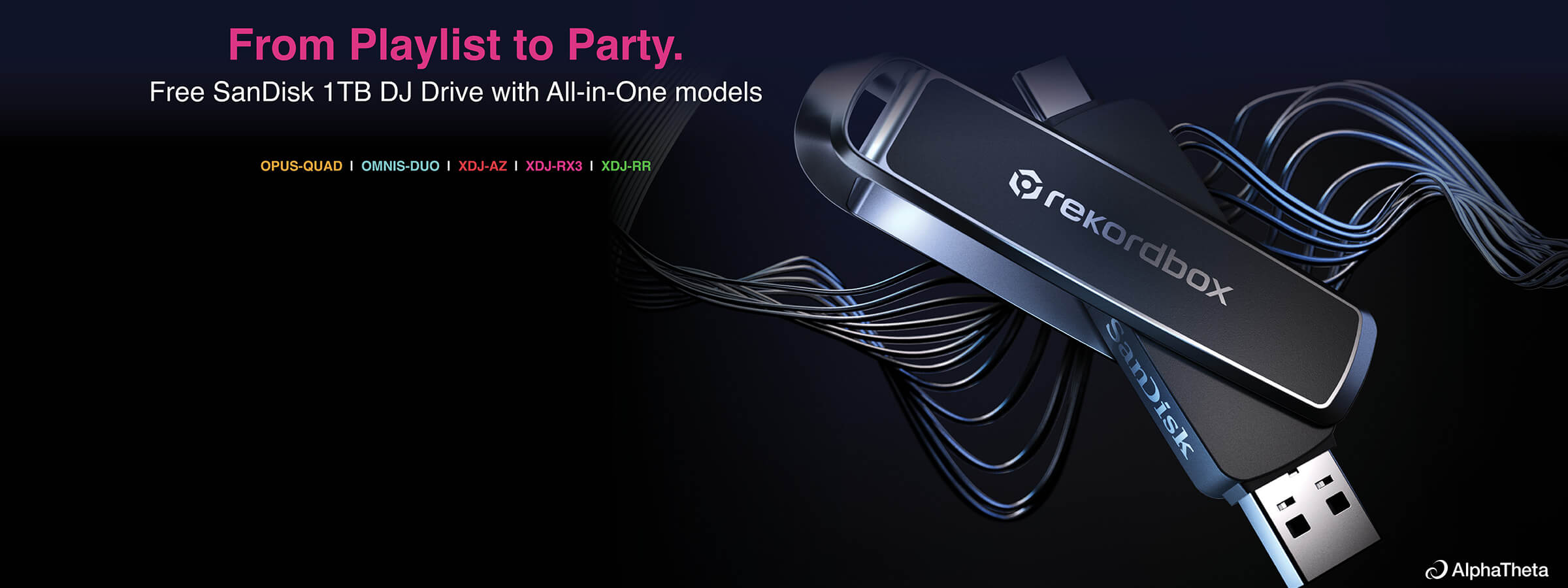 FREE Rekordbox 1TB Flash Drive Promo