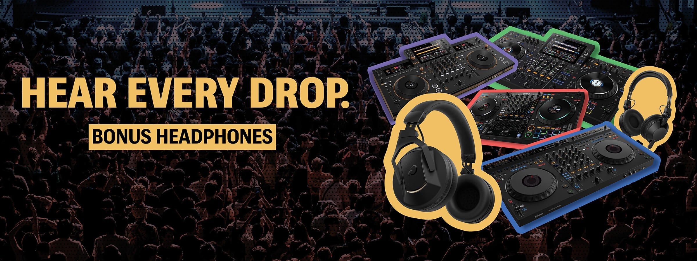 Pioneer DJ BONUS FREE Headphones Promotion