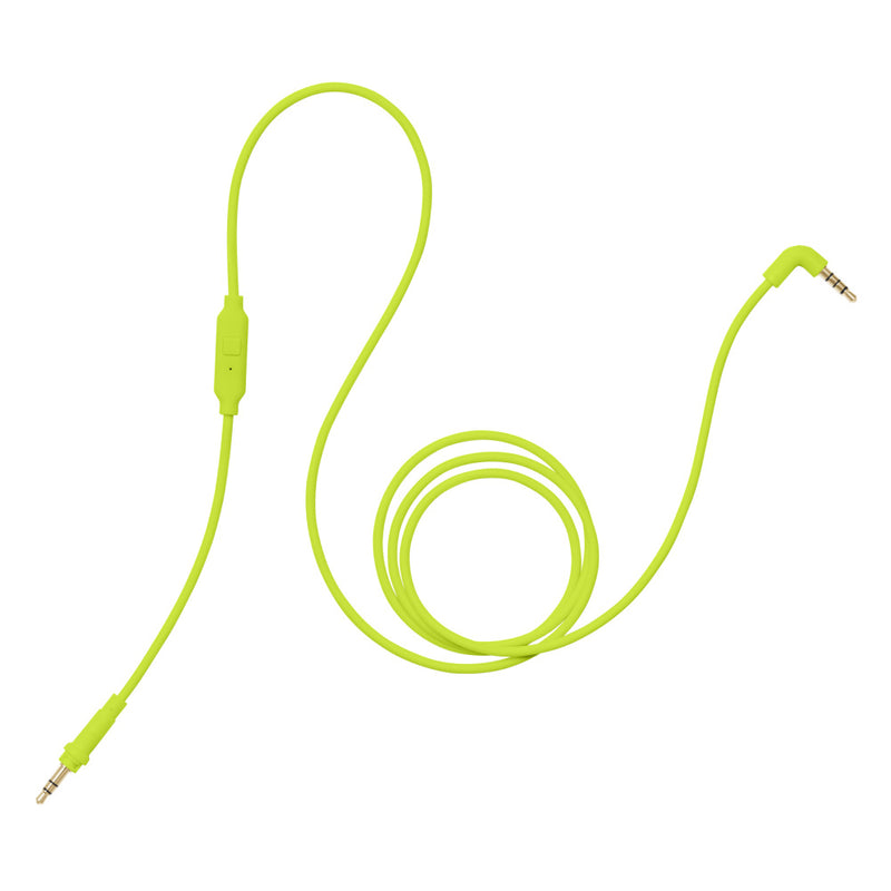 Aiaiai TMA-2 C17 Straight Cable 1.2m (Neon Yellow) Remote with Mic