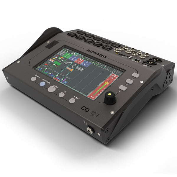 Allen & Heath CQ-12T Compact 12-Channel Touchscreen Digital Mixer w/ Wi-Fi, Bluetooth & SD/USB | MAY PRE-ORDER
