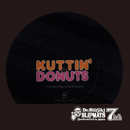 DR. SUZUKI KUTTIN DONUTS 7" Slipmat Black (Single)