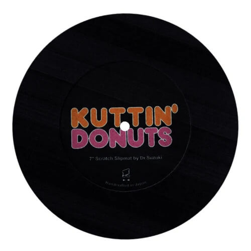DR. SUZUKI KUTTIN DONUTS 7" Slipmat Black (Single)