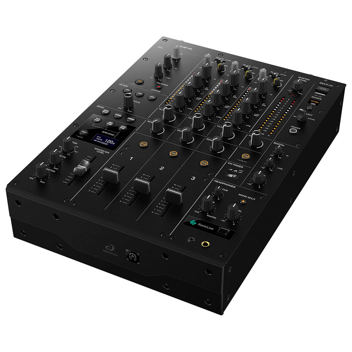 AlphaTheta DJM-V5 Next-Generation 3-Channel DJ Mixer