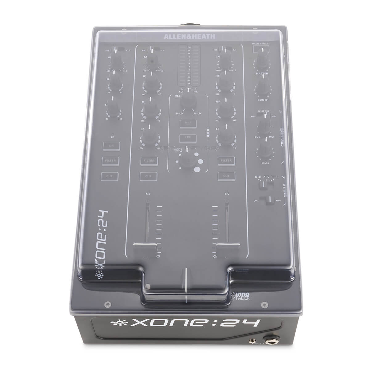 DECKSAVER Polycarbonate Dust Cover for Allen & Heath XONE:24 & 24C DJ Mixer
