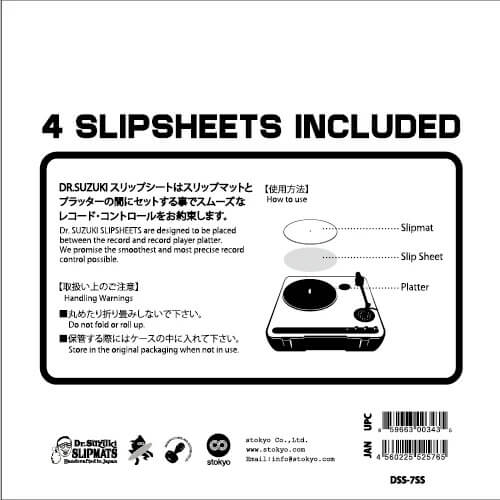 DR. SUZUKI 7" SLIP SHEETS (4-Pack)
