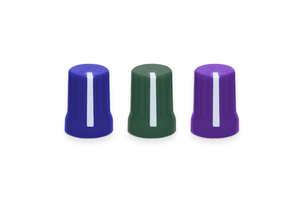 Chroma Caps Dark - High Quality Knobs and Faders (Various Colours)