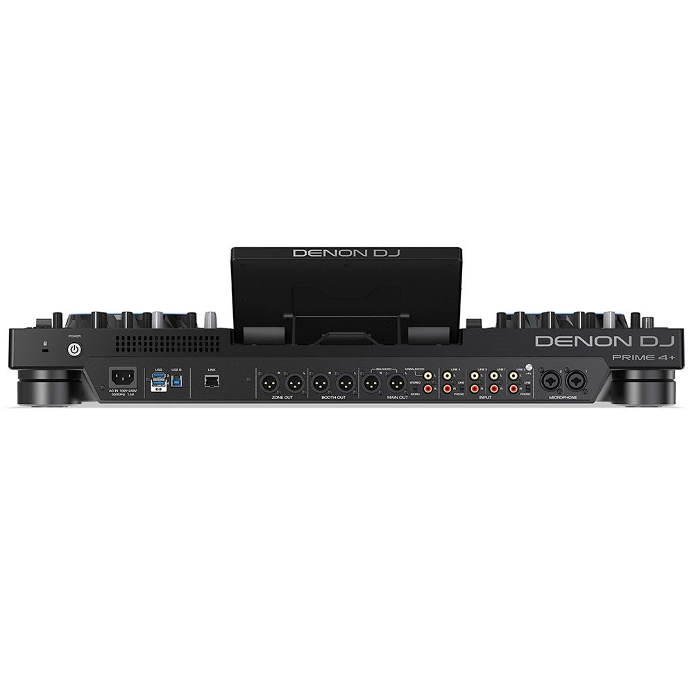 Denon PRIME 4+ Standalone 4-Deck DJ System WiFi, Streaming, 10