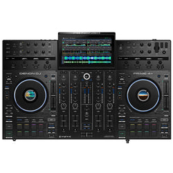 Denon PRIME 4+ Standalone 4-Deck DJ System w/ WiFi, Streaming &  10" Touchscreen PRE-ORDER