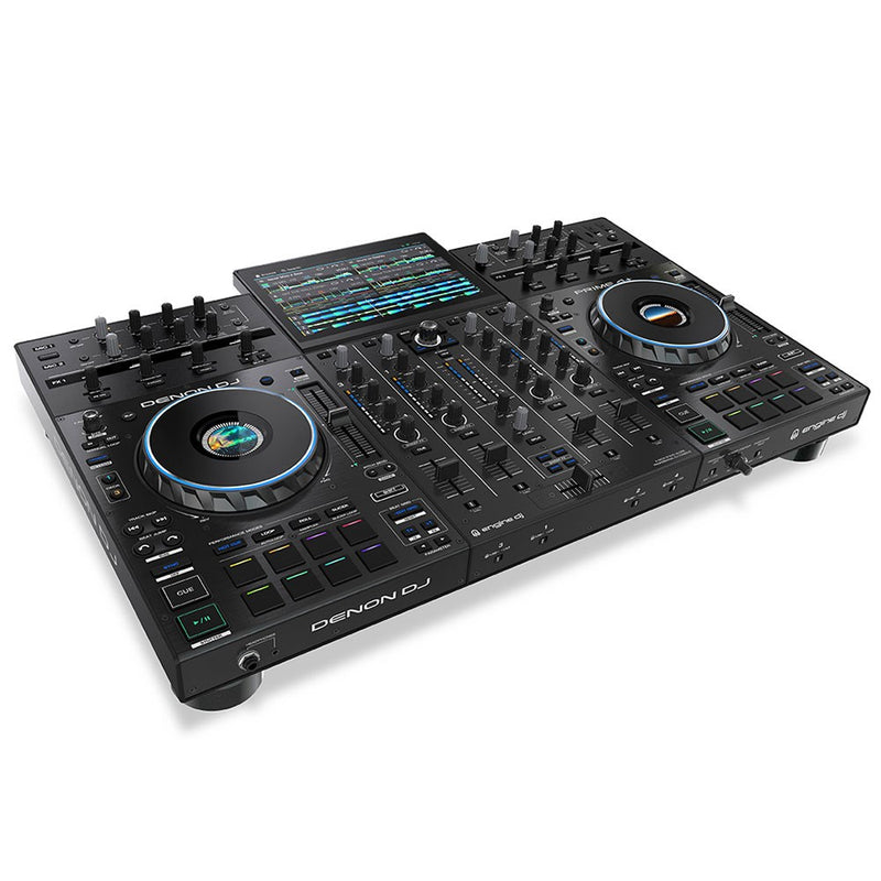 Denon PRIME 4+ Standalone 4-Deck DJ System w/ WiFi, Streaming &  10" Touchscreen PRE-ORDER