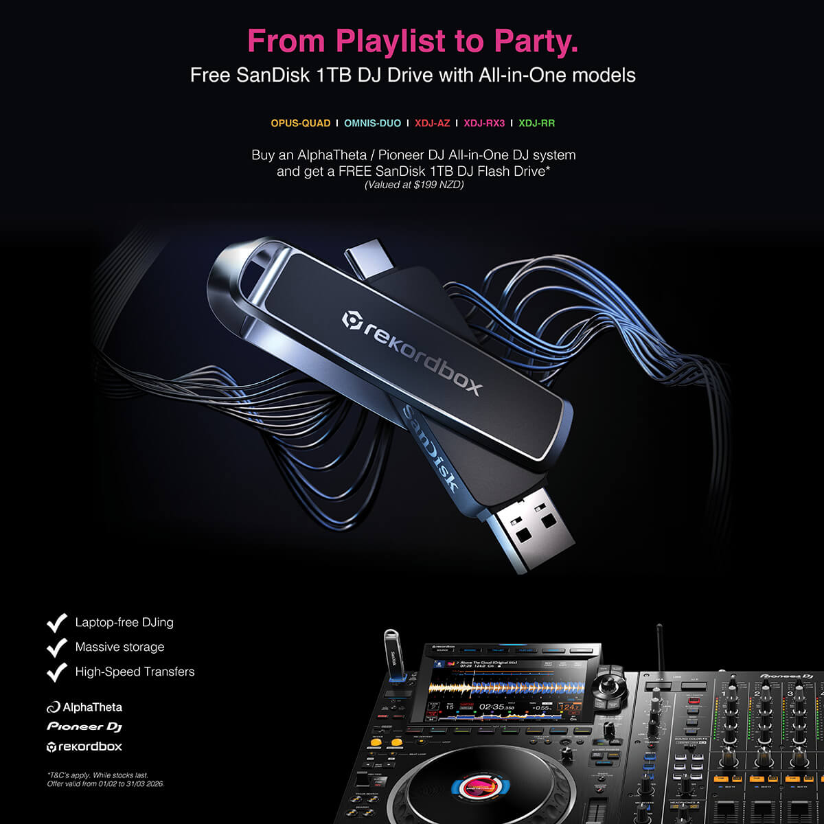 Pioneer XDJ-RR All-in-one DJ system for Rekordbox - Mix Foundation