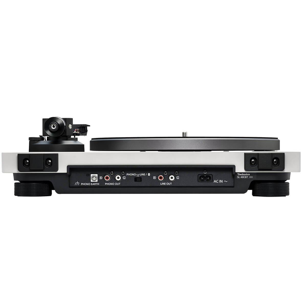 Technics SL-40CBT Contemporary Direct Drive Audio Turntable (Light Grey)