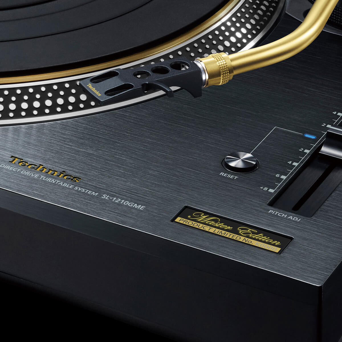 Technics SL-1210GME Master Edition Grand Class Direct Drive Turntable with ΔΣ (Delta Sigma) Drive