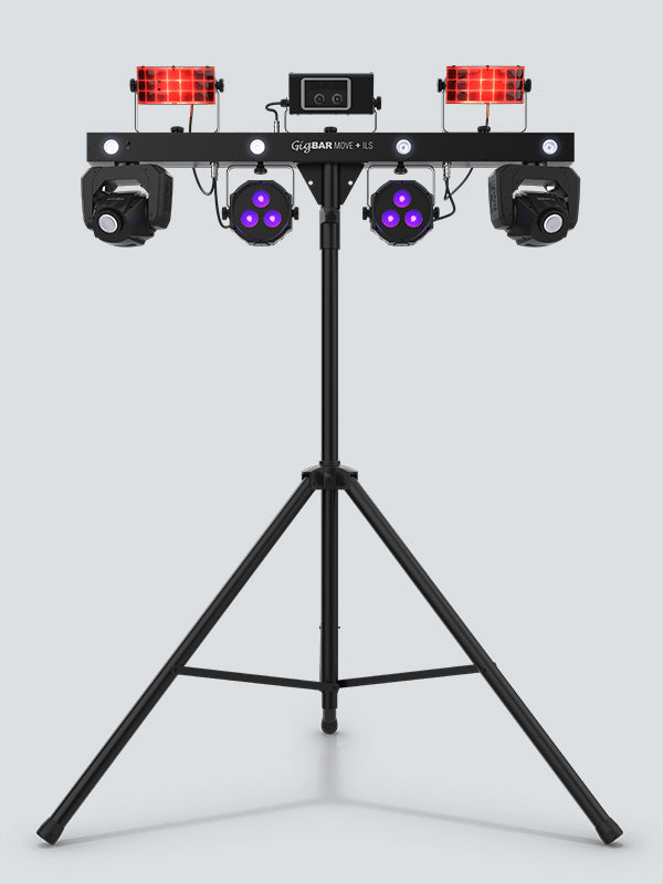 Chauvet GIGBAR MOVE + ILS - 5 in 1 LED Effect Light (Moving Heads, Derbys, Pars, Lasers & Strobe) with ILS Control