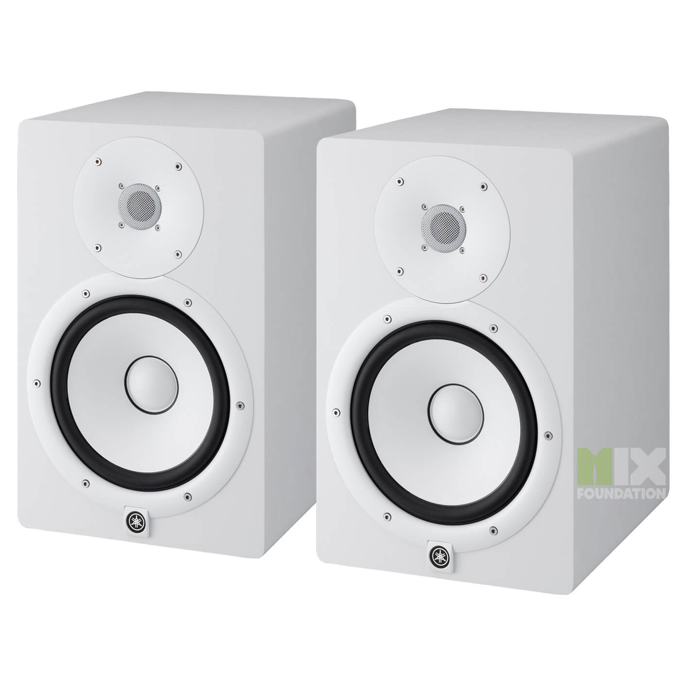 Yamaha HS8W 8" Active Studio Monitors (Pair) - White