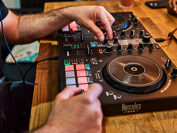 Hercules DJ Control INPULSE 300 MK2 | 2-Channel DJ Controller for Serato DJ Lite