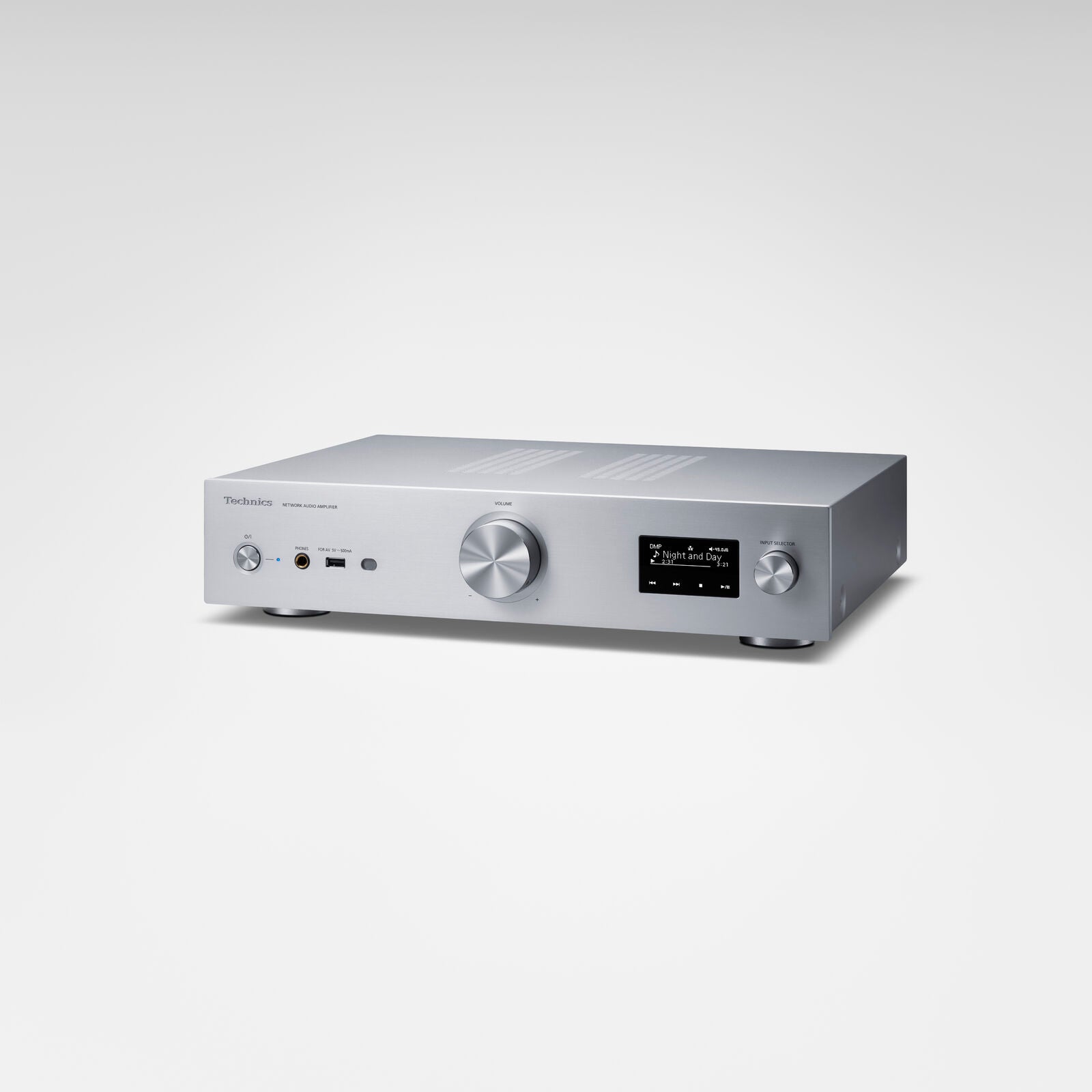 Technics SU-GX70 Grand Class Streaming Audio Amplifier (Silver, Black)