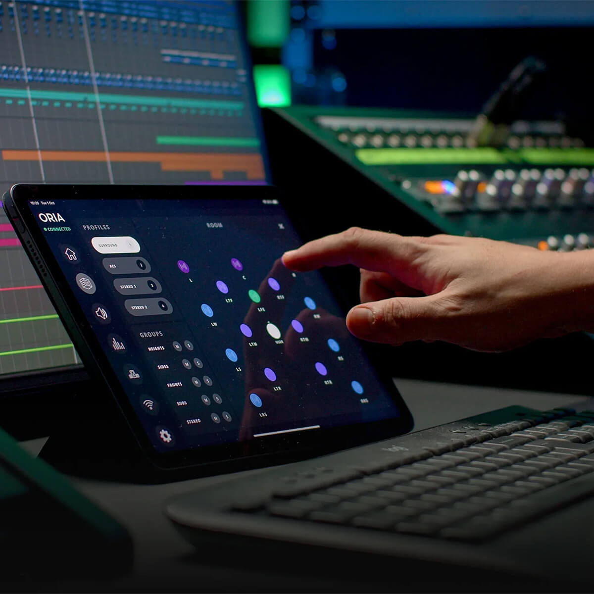 Audient ORIA 16-Output Immersive Audio Interface and Monitor Controller