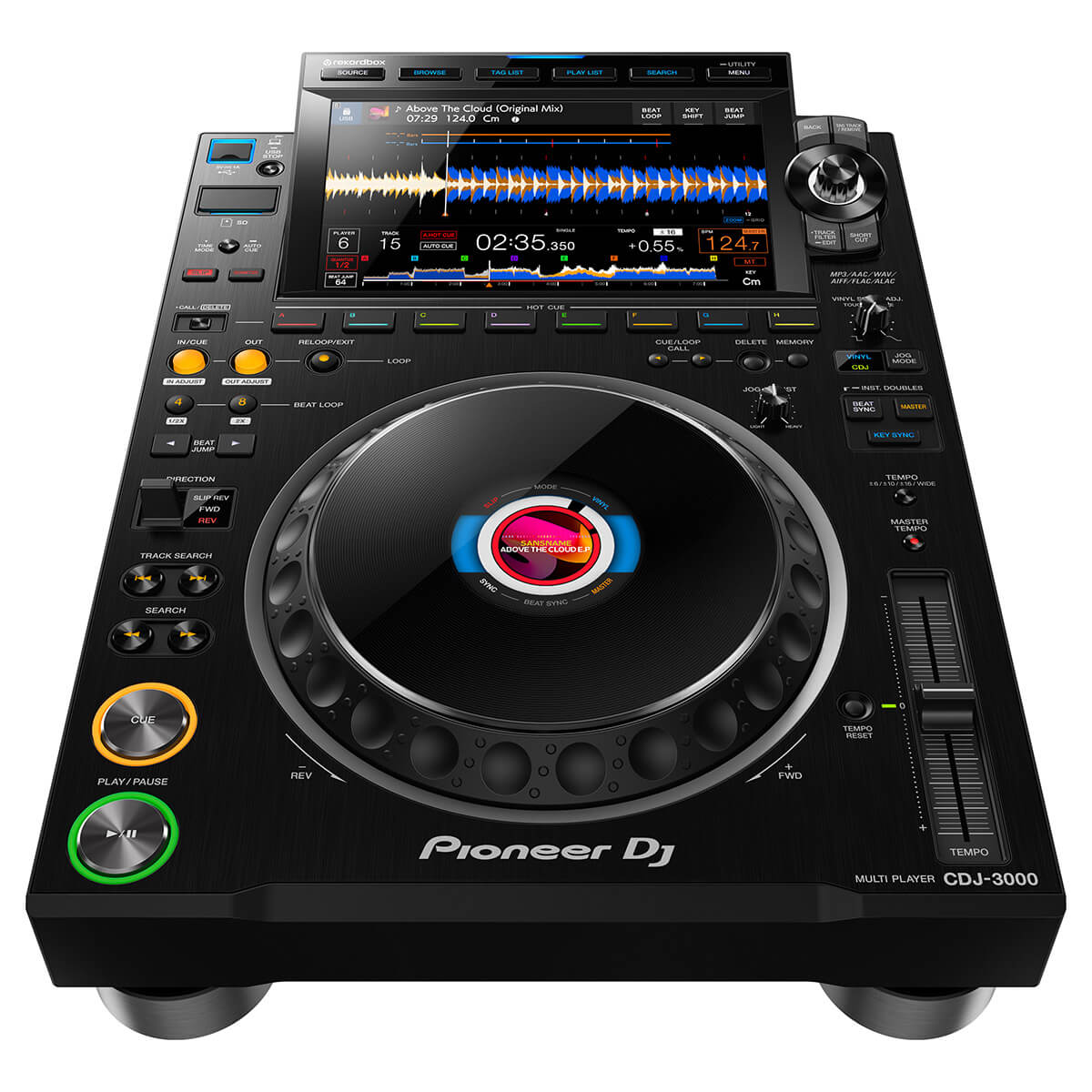 Pioneer CDJ-3000 Professional Media-Player with 9” HD Touch Screen