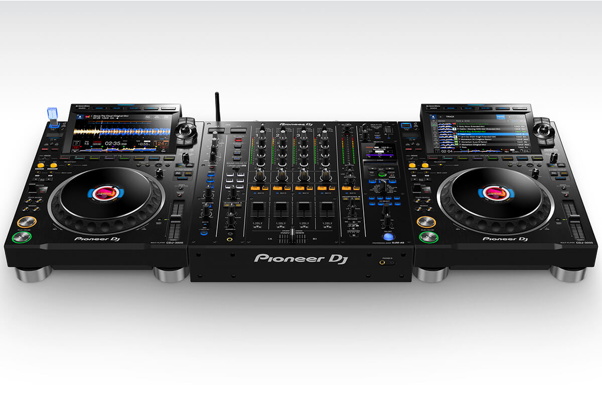 Pioneer CDJ-3000 Professional Media-Player with 9” HD Touch Screen