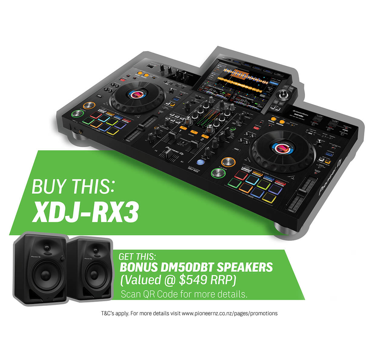 Pioneer XDJ-RX3 2-Channel All-In-One DJ System - Rekordbox