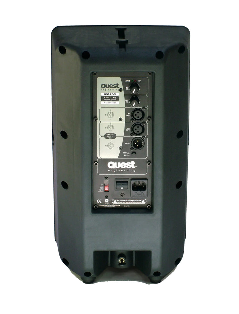 Quest QSA 200i Compact Powered 8 Monitor Speaker