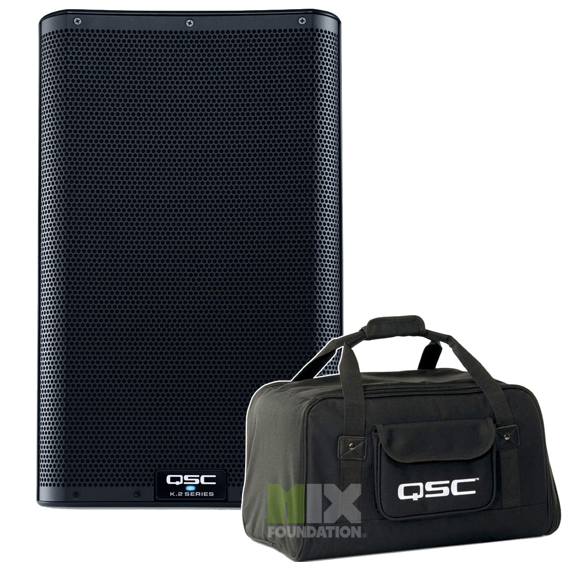 QSC K10.2 | 2KW Powered 10" Speaker with Advanced DSP | 6 Year Warranty w/ FREE Tote Bag