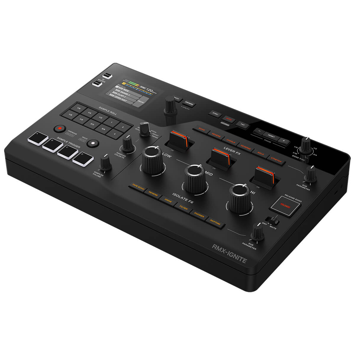 AlphaTheta RMX-IGNITE DJ Effector 3-Band FX Processor & Sampler