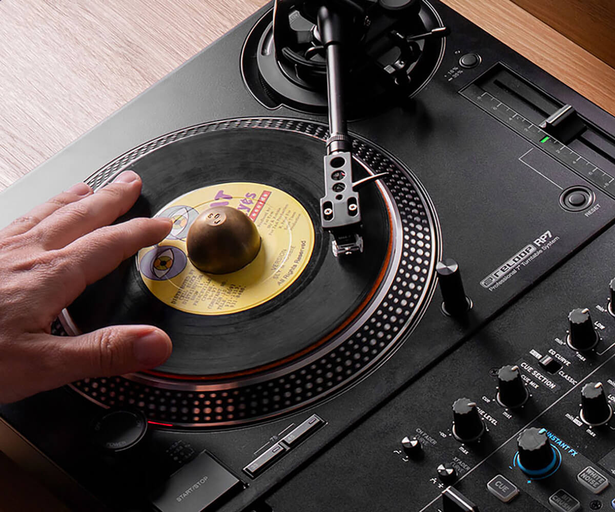 Reloop RP-7 Professional 7-inch Direct Drive DJ Turntable