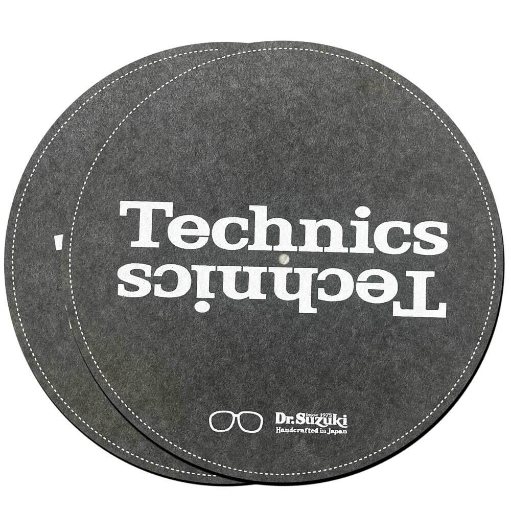 DR. SUZUKI x TECHNICS SKRATCH V.2 Slipmats + Slipsheets (Pair)